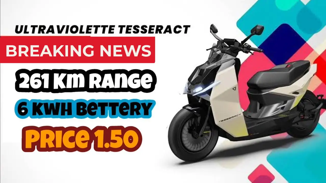 Ultraviolette Tesseract Electric Scooter 2025